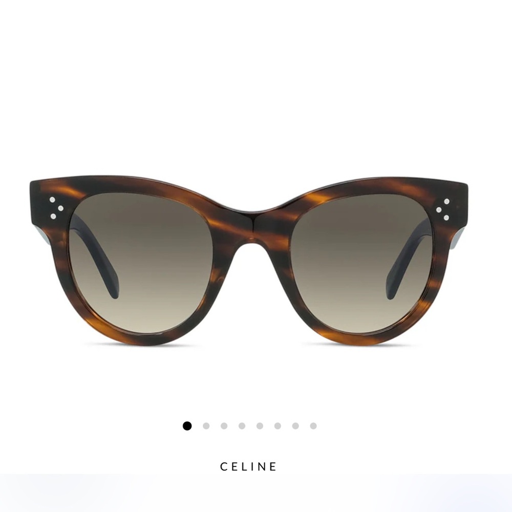 CELINE - BOLD 3 DOTS CL 4003IN 56F Cat Eye Sunglasses - Havana Brown